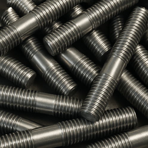 Шпилька стальная М68х630-145 мм Ст45 ГОСТ 24705-2004